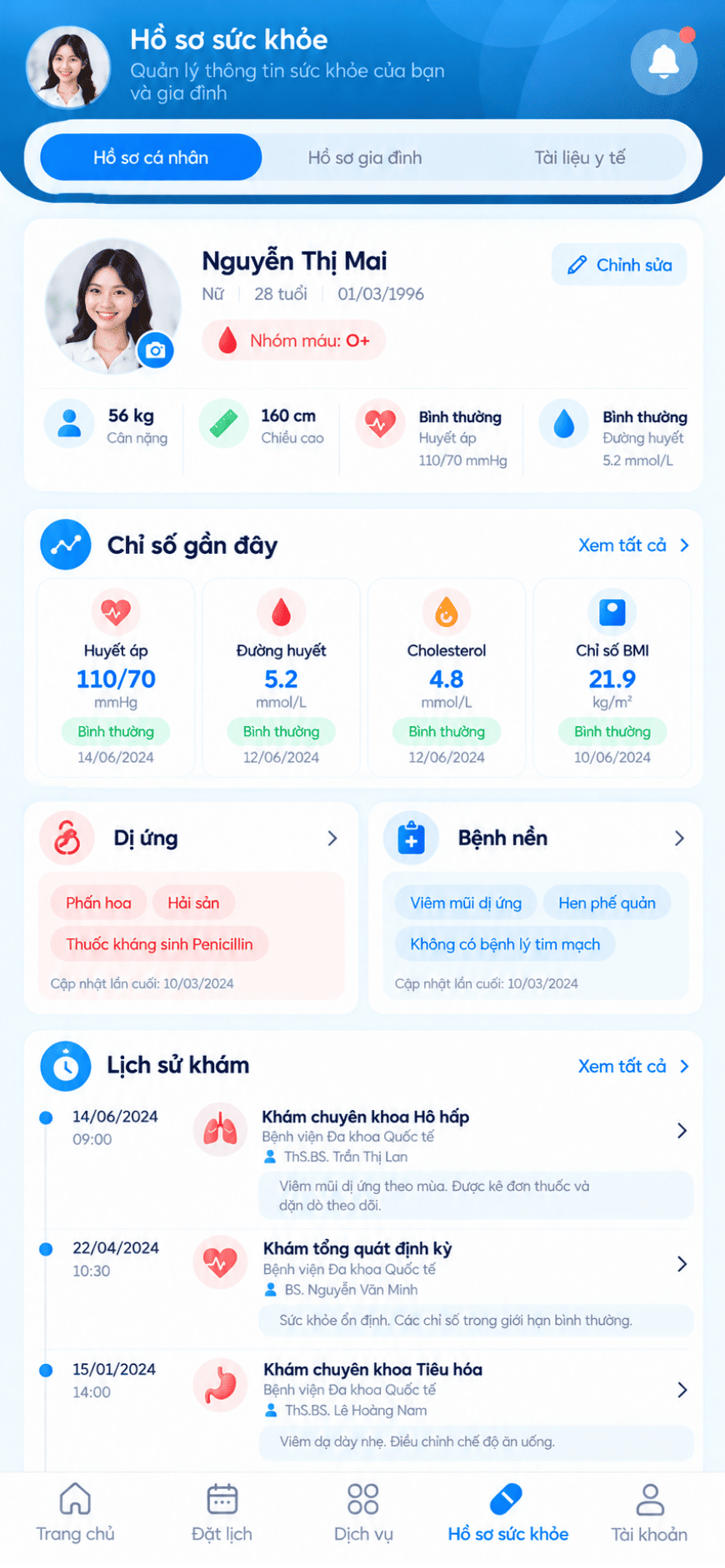 App Bệnh viện / Phòng khám